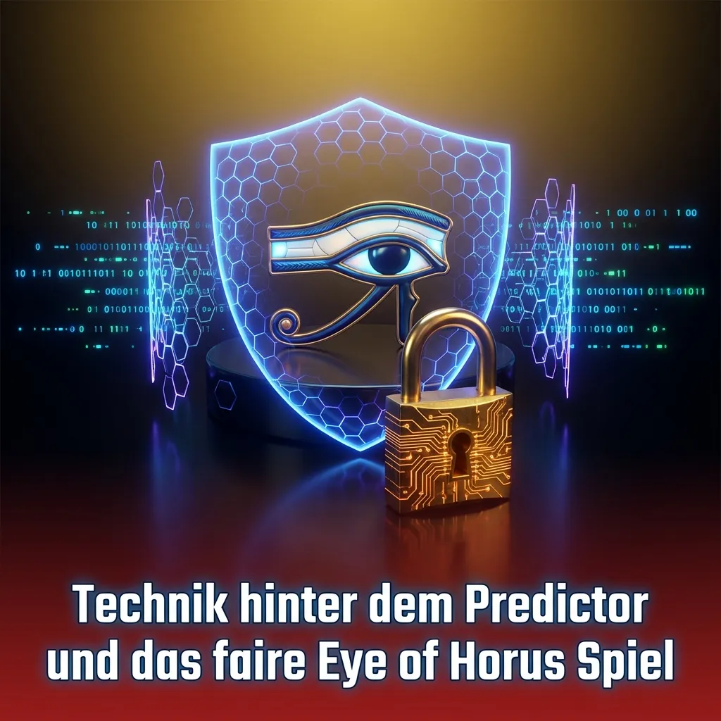 Grafik zu Eye of Horus Slot: RNG, provably fair System, unabhängige Runden, kein funktionierender Gewinn-Predictor